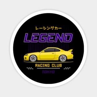 Tuner Yellow Silvia S15 JDM Magnet